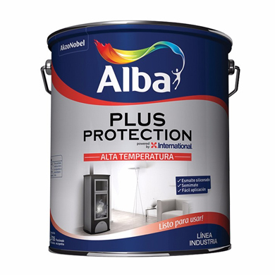 306a9 Pintura Alta Temperatura Plus Protection Alba 1lt Giannoni D Nq