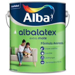 LATEX INTERIOR ALBALATEX BLANCO MATE 1 Lt