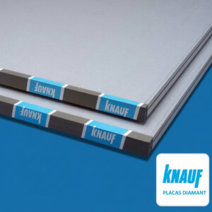 PLACA DE YESO KNAUF DIAMANTE  2.4 X 1.2 - 12.5 MM