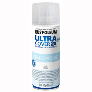 AEROSOL RUST OLEUM ULTRA COVER TRANSPARENTE MATE 340 G