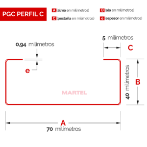 PERFIL PGC BARBIERI 70 E0.94 – 6 M