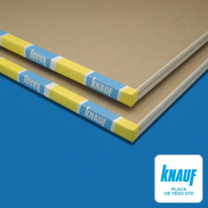 PLACA DE YESO KNAUF STD 2.4 X 1.2 - 9.5MM