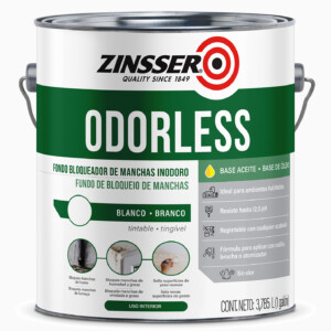 FIJADOR SELLADOR A BASE DE ACEITE ZINSSER ODORLESS 4 Lt