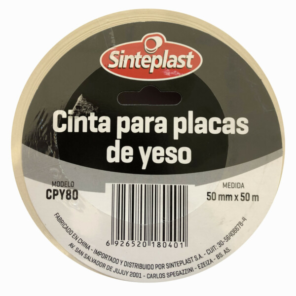 Cinta de papel para placas de yeso - Sinteplast