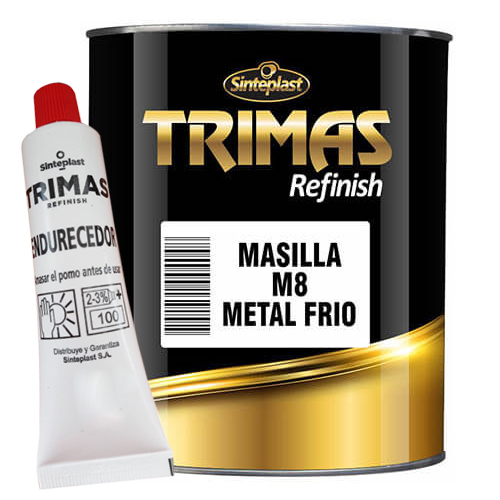 Masilla M8-metal Frio Relleno Mipa 1 Kg Mapache