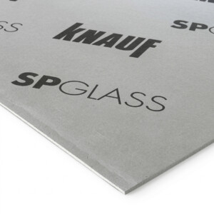 KNAUF PLACA SP GLASS BR 2.4X1.2 - 12.5MM