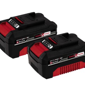 EINHELL PACK DOS BATERIA 18V 4.0 AH