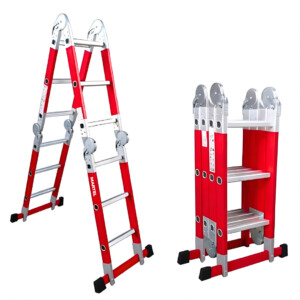 MARTEL ESCALERA ARTICULADA FIBRA DE VIDRIO 4 X 3