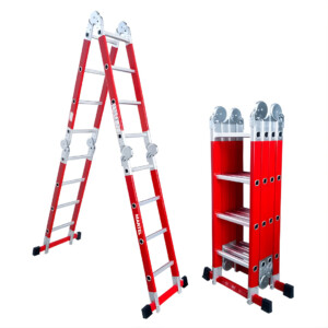 MARTEL ESCALERA ARTICULADA FIBRA DE VIDRIO 4 X 4