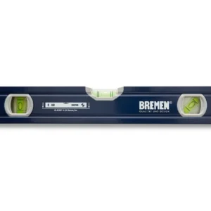BREMEN NIVEL ALUMINIO PROFESIONAL IMANTADO 3 GOTAS 600MM