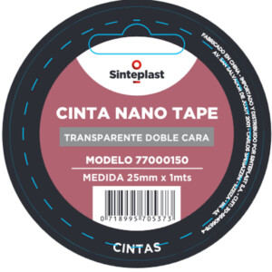 SINTEPLAST CINTA NANO TAPE 25 MM - 1 METRO