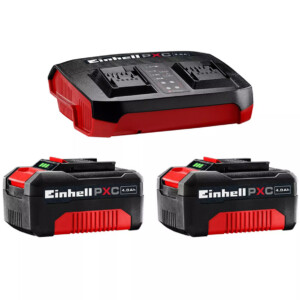 EINHELL BATERIAS+CARGADOR DOBLE 2 BATERIA DE 18 V 4,0 Ah - 2 x 4,0 Ah