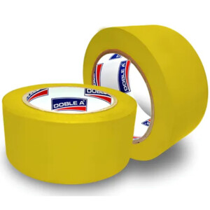 DOBLE A CINTA PVC DE SEGURIDAD AMARILLO 48MM x 33M