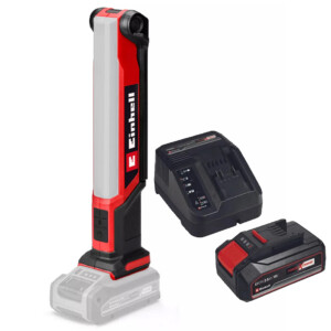 EINHELL Linterna TE-CL 18/1000 S Li-Solo +KIT CARGADOR+BATERIA 18V – 2.5Ah