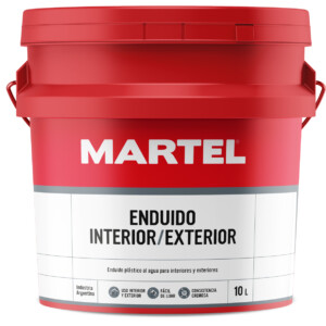 MARTEL ENDUIDO INTERIOR - EXTERIOR 10 LT