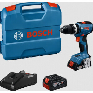 BOSCH Taladro Percutor GSB 18V-65 - 2 BATERIAS 1 x 2.0 Ah - 1 x 4 Ah