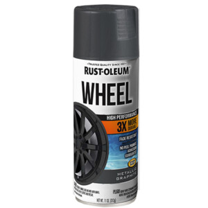 AEROSOL RUST OLEUM AUTO LLANTAS 3X GRAFITO METALICO 312 gr
